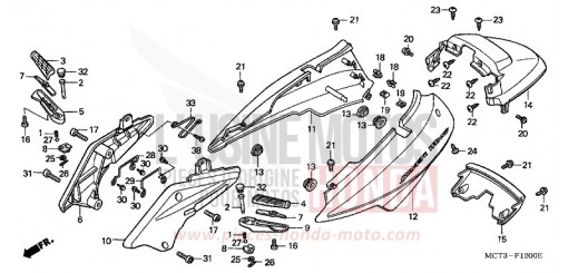BODY COVER FJS600A4 de 2004